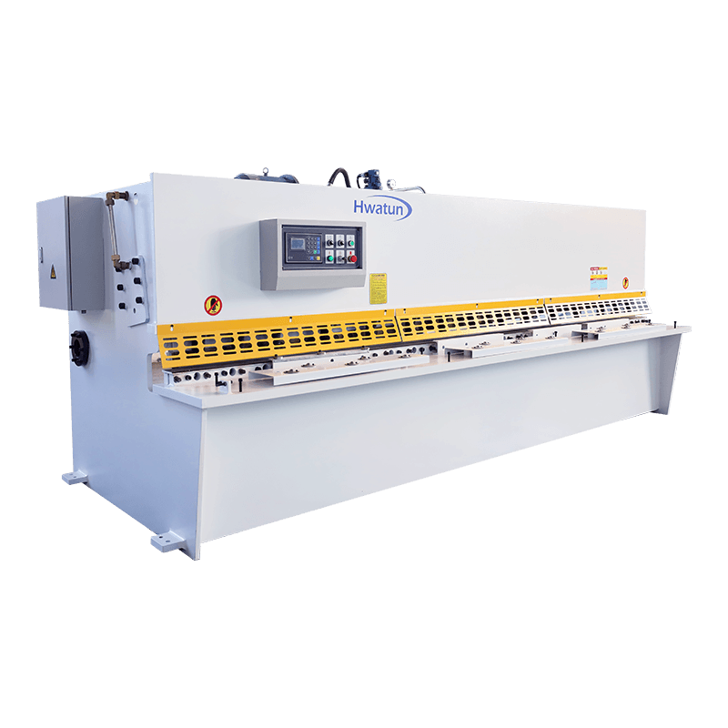 QC12Y CNC Hydraulic Swing Beam Shearing Machineรายละเอียดเพิ่มเติม